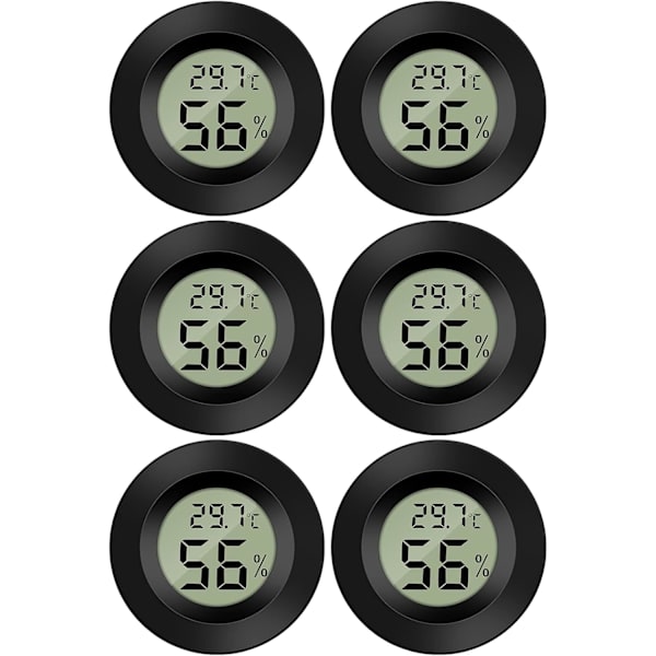 Mini Tower Digital LCD Termometer Hygrometer Temperatur Hu