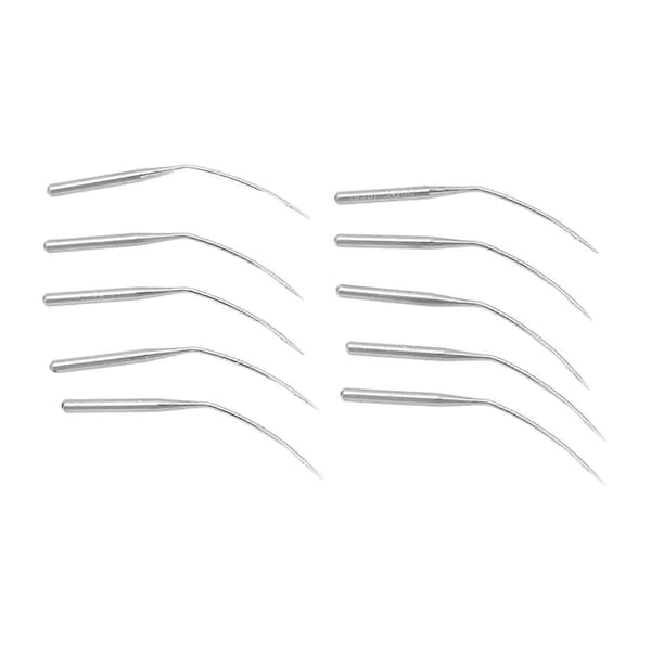 Blindsting Kurve Synål Størrelse 10/70 10 Stk Stål Robuste Nåler for Reparasjon Erstatning