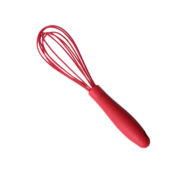3-pack Silikonvispar Handvisp Äggvisp Mjölkskummare Blender Köksredskap (slumpmässig färg) 25*6*6cm 25*6*6cm