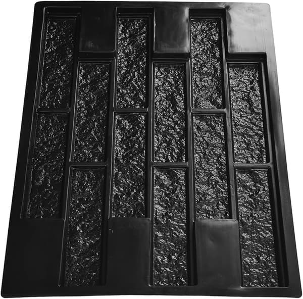 Betonform, Genanvendelige ABS-forme til betonfliser, havegange, vægforme til cementfliser (68,5*49*4cm)