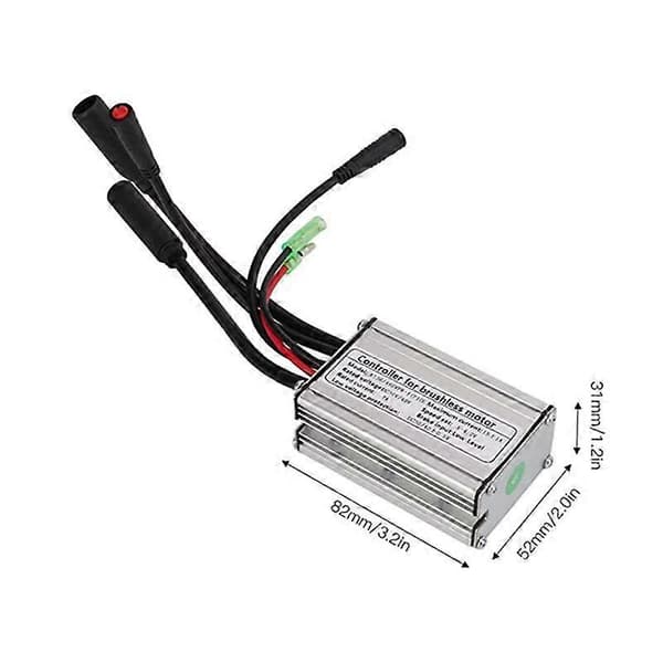 E-Bike Controller 36V / 48V 9 Rör 15A Vattentät Kontakt Controller för 36V / 48V 250W Borstlös Motor
