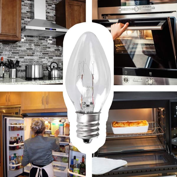 6-pack Himalaya Saltlampor E12, 15 watt för rumsbelysning 220-240V