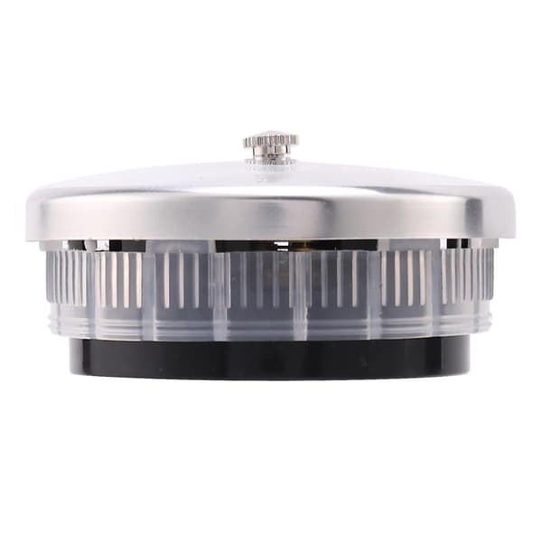 DB For Home Trykkmåler Metall Veggmontert Barometer Atmosfærisk Multifunksjonell Termometer Hygrometer sølvhvit silver white