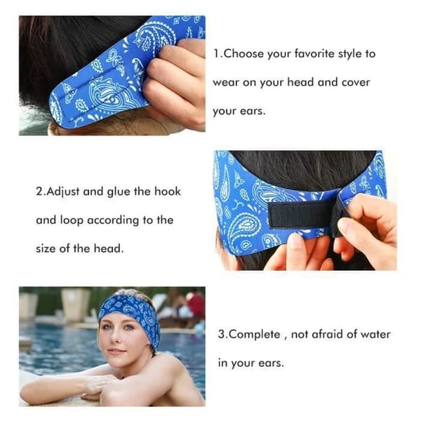 Simband - 4-pack - Neopren - Justerbar storlek - Vattentät