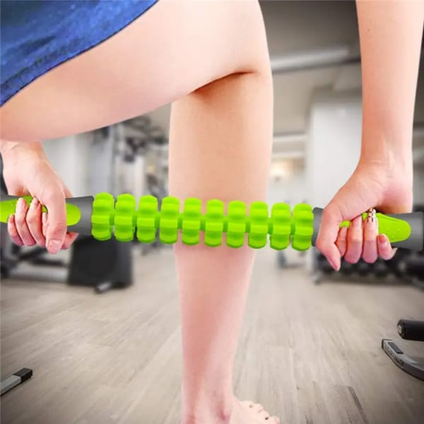 Hierontarulla kipeille lihaksille – syvähierontalaite ja lihastela fysioterapiaan ja liipaisupisteiden helpotukseen jaloissa (18" x 2")