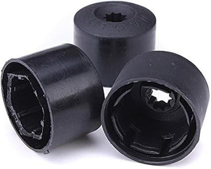 OCEAN 20 Hjulmutterbolter Deksel 17mm Kompatibel Med VW Golf Mk