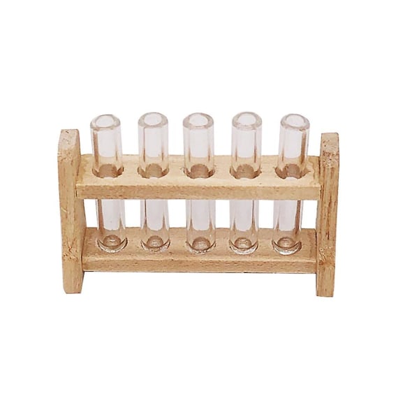 Photo Ornament Toy House Test Tubes 1 12 Scale Terrarium Planter Test Tube Stand Mini Test TubesLog