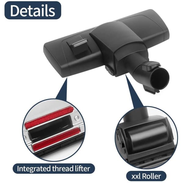 Universal støvsugerbørste for Miele 35 mm rør. S1 S2 S4 S5 S6 S8. Compact C1 C2 C3 Complete C1 C2 C3 Classic C1 Series