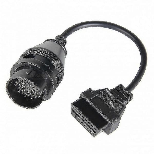 Passer Iveco 38-pin til 16-pin OBD2-kontaktkabeladapter -Sy