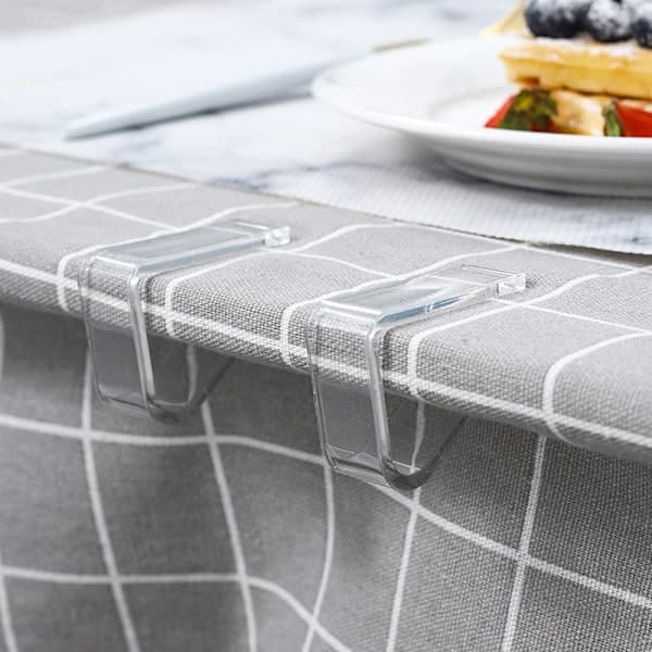 Transparenta dukhållare, 8-pack SS S S