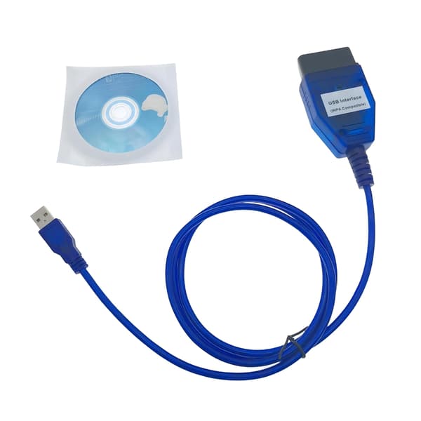 DCAN USB-grensesnitt OBDII Diagnostisk kabel (F2)