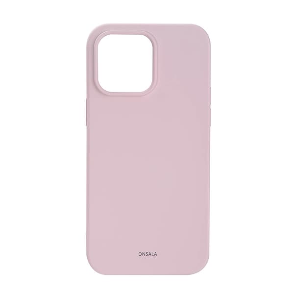 Mobiilikuori silikoni Chalk Pink - iPhone 14 Pro Max Rosa
