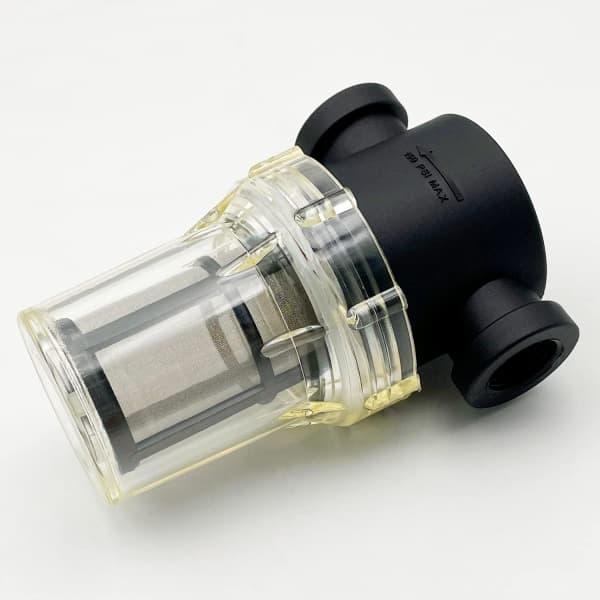 1/2\" NPT-hona in-line sil med 100 mesh rostfritt stålfilter (1/2\" 100 mesh)