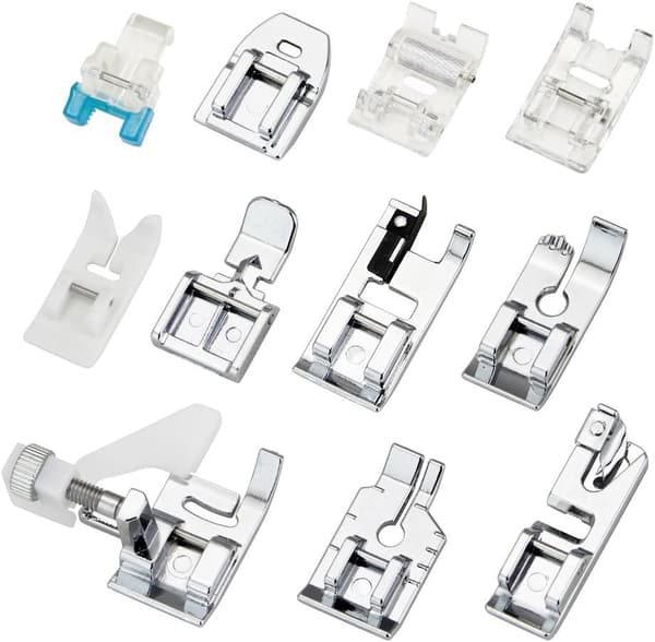 11 Pieces Presser Feet, Sewing Machine Kit Replacement Presser Feet