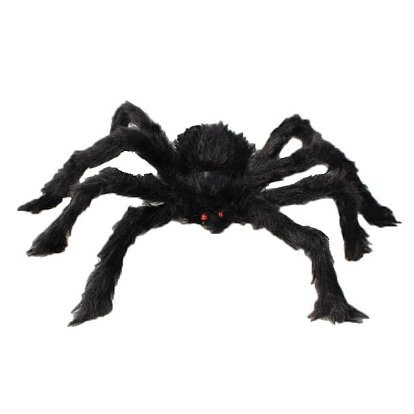 Jättimäinen Halloween-hämähäkkisetti 10 kpl 12 tuuman hämähäkkejä