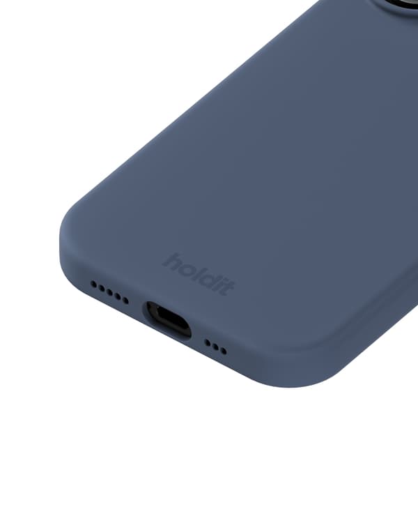 held iPhone 17 -silikonikuori, Pacific Blue -pilvensininen silikoni Molnblå Silikon