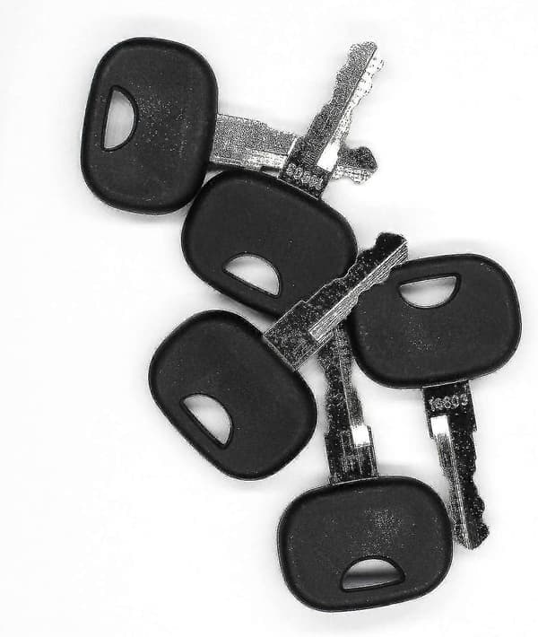 Key 14603 10pcs Ignition Keys Replacement Suitable for Fendt, Claas, Liebherr, Zetteleyer, Deutz, etc. [DB]