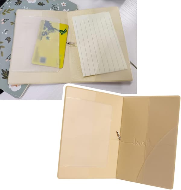 Slim World Map Personalized Travel Passport Cover Ace