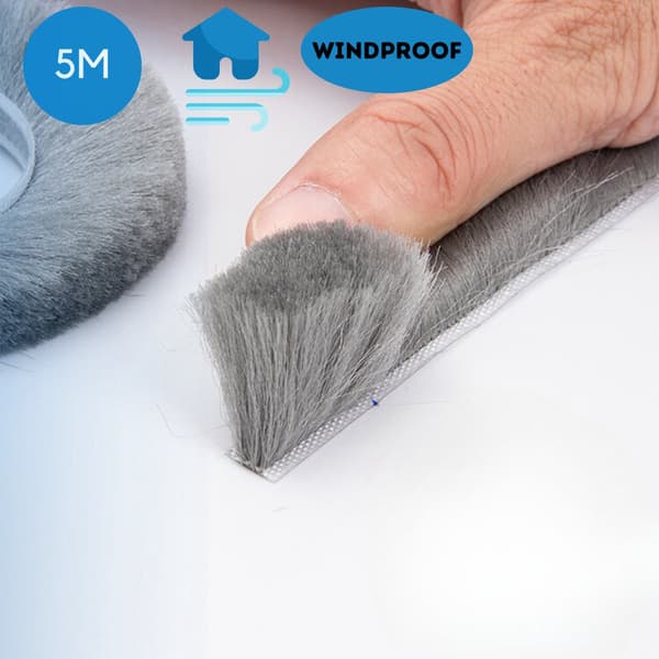 Weatherstripping - Weather Stripping - Weather Stripping Roll - Self-Adhesive Weather Stripping - Door Weather Stripping - Doors and Windows