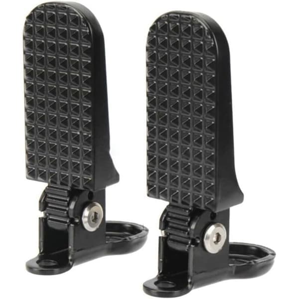 Easy-to-Store Rear Footrest for Electric Bikes, Lightweight and Foldable Pedal