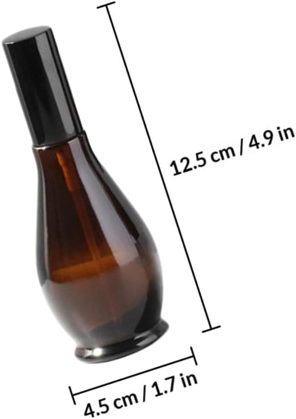 3 stk. påfyllbare glasssprayflasker for reise eteriske oljer