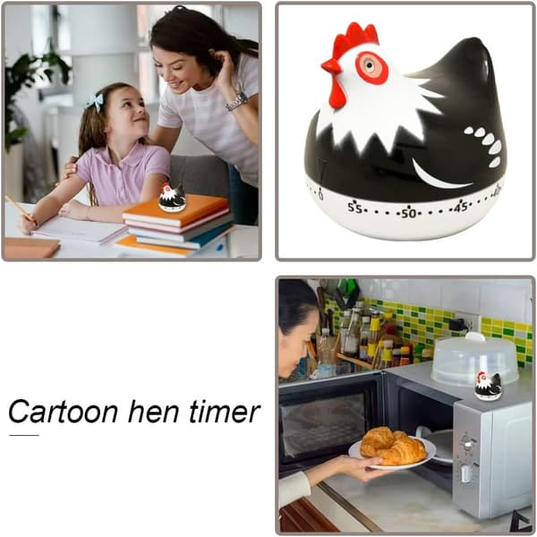 Animal Shaped Kitchen Timer Manual Cooking Timer 60 Minute Mechanical Timer Counter Suitable for Classroom Cooking Fitness