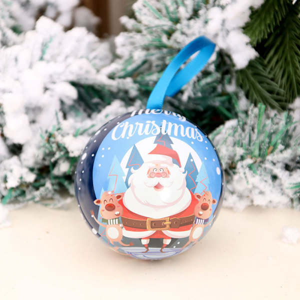 5 st. Julkulor Dekorationer Julgranskulor Godisboll Dekorativa Hängande Jul Fyllbara Kulor Jul