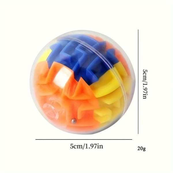12 kpl 3D-labyrintti-muistipallopeli lapsille 12pcs