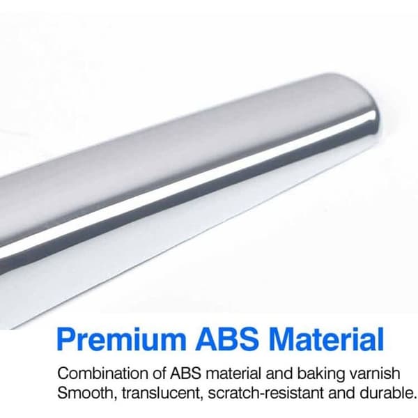 For Venza 2020-2022 Silver ABS Car Rear Windshield Wiper Blade Cover Decoration Sticker Accessories