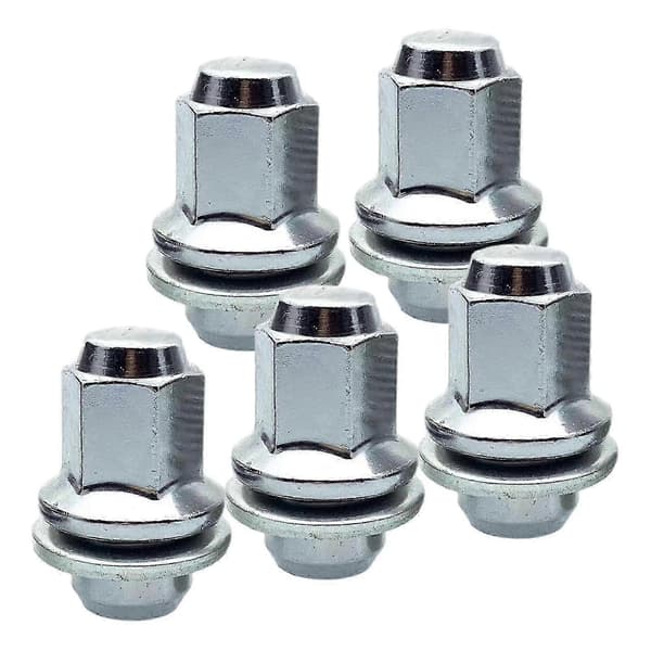 5x pyöränmutteri ruostumaton M12 X 15 sopii Jaguar Xf Xks X Type C2c35294 -Sy