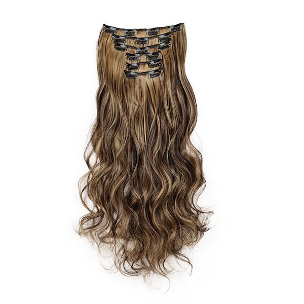 16 Clips Curly Hair Extension 6 Piece Set