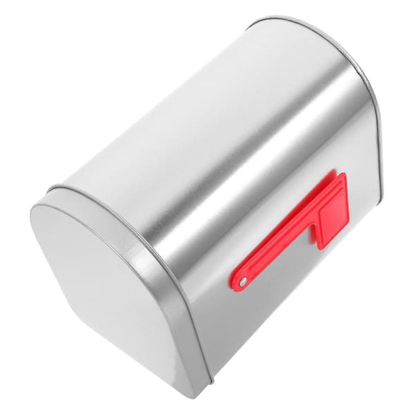 Tinplate Mailbox Toy, Rectangular Shape for Kids, Boys, Girls, DIY Crafts, Greeting Card Exchange, 1-Pack