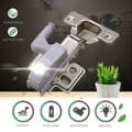 Sensor LED skabslampe/garderobelampe - 10-pak