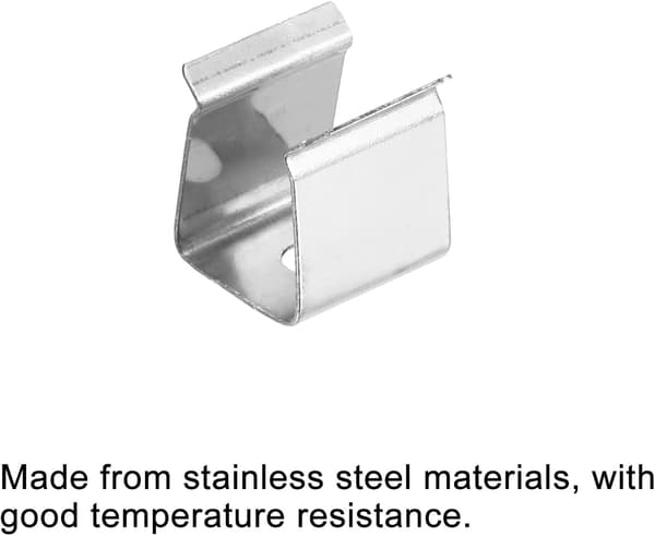 Reblys monteringsclips, til 8 mm til 11 mm vandtæt LED-strip size_name 80mm