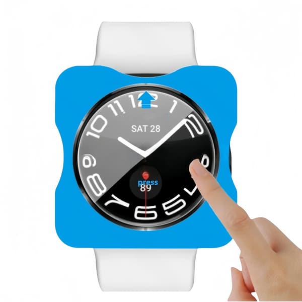 Tempered Glass Screen Protector for Samsung Galaxy Watch (2-pack) Samsung Galaxy Watch 7 40mm