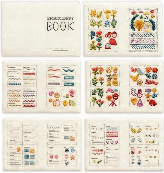 Embroidery Kit for Adults - Pre-printed Embroidery Kit - Stitch Guide Kit - Includes All Necessary Embroidery Tools - Suitable for Adults and DIY