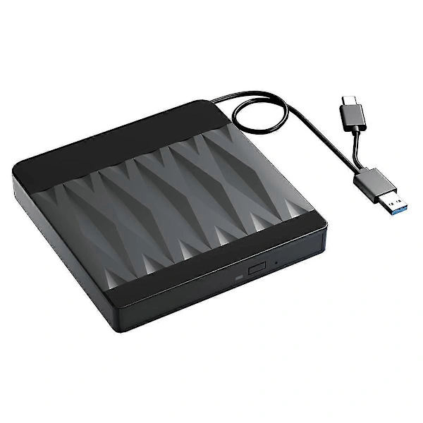 External Blu-Ray Drive Optical Drive CD DVD BD Burner RW Player, ReWriter Disc Duplicator Comp