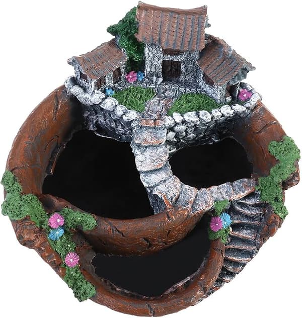 Mikro landskab kunstig blomst plante lille urtepotte