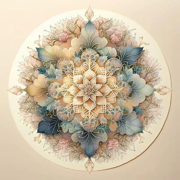 2 stk Diamantmaleri Kit til Voksne, Mandala DIY 5D Diamantkunst Kit til Børn Diamantpunkter til Voksne Udsalg Fuld