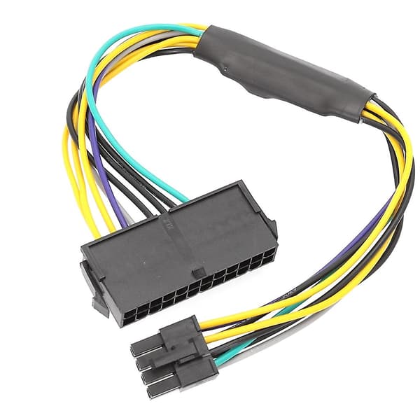 24-bens til 8-bens strømadapterkabel, erstatning for Optiplex 302