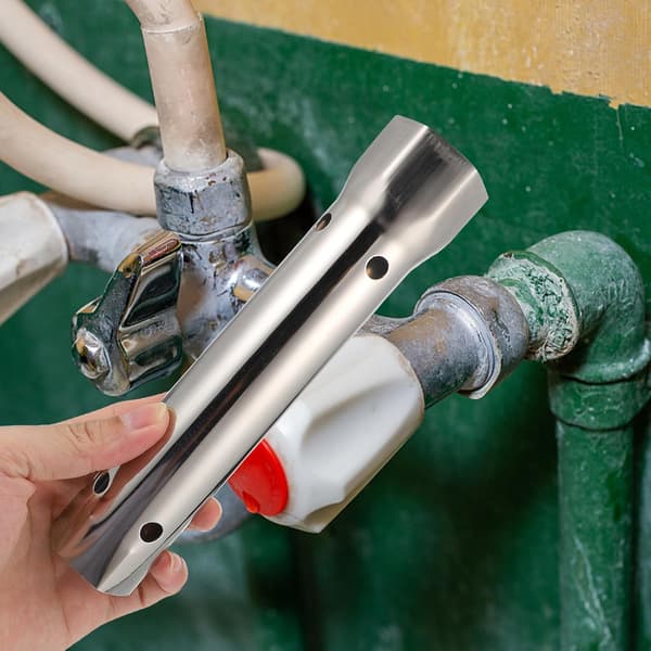 Double-ended Faucet Socket Wrench Pipe Repair Tool for Sink and Drain