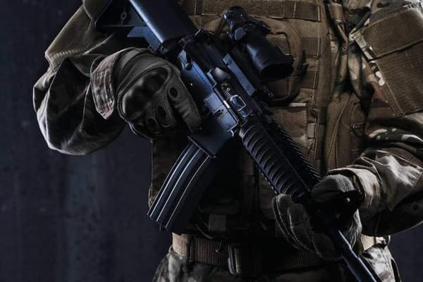Militära taktiska handskar Armé Airsoft Paintball Motorcykel R
