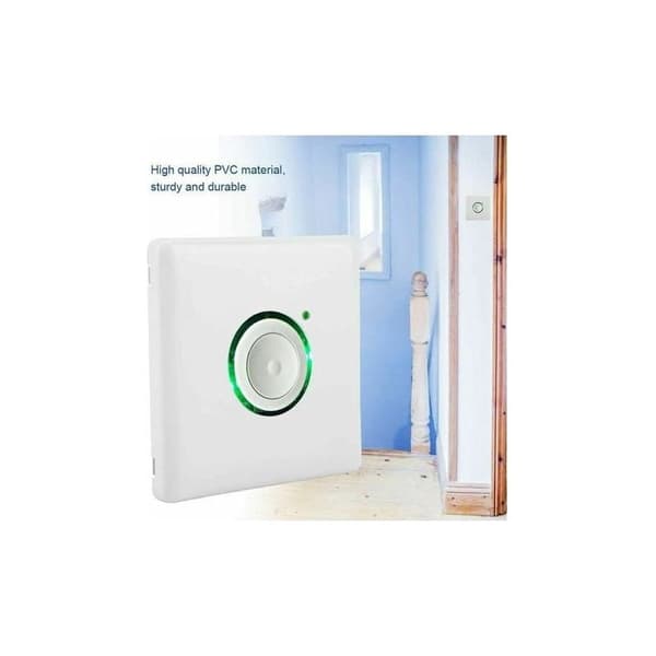 Wall Timer Switch, AC110 220V Outdoor LED Touch Contact Delay Timer Switch 16 Levels