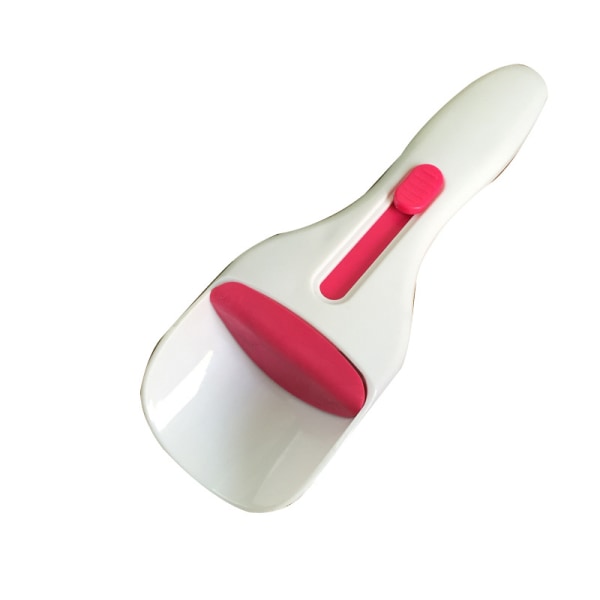 Kakedeig distribusjonsskje, kjøkkenmelpasta Dispenser scoop DIY cupcake batter scoop, One-Touch Skyve Button Dispenser batter, Hom