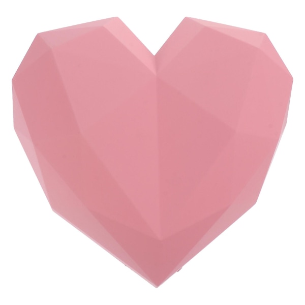 Valentinsdag Hjerteformet gaveeske Romantisk Valentinsdag gaveeske Rosa18X18X12CM Pink 18X18X12CM