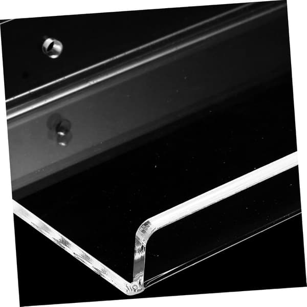 Space-saving Bathroom Wall Shelf, Floating Acrylic Shelves, Decorative Storage Rack