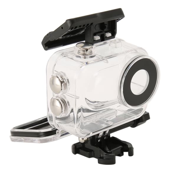 Action Camera Diving Case Professional Protective Dustproof Waterproof Housing for Insta360 GO 3 with Mount and Screws
