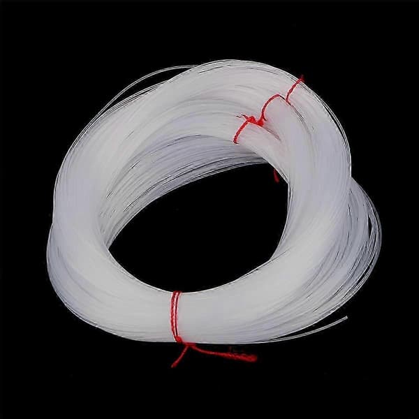 3X 100 Meter Klar Nylonfiskeline 1mm Diameter Båd/Kastefiskeline Tråd Krogbinding