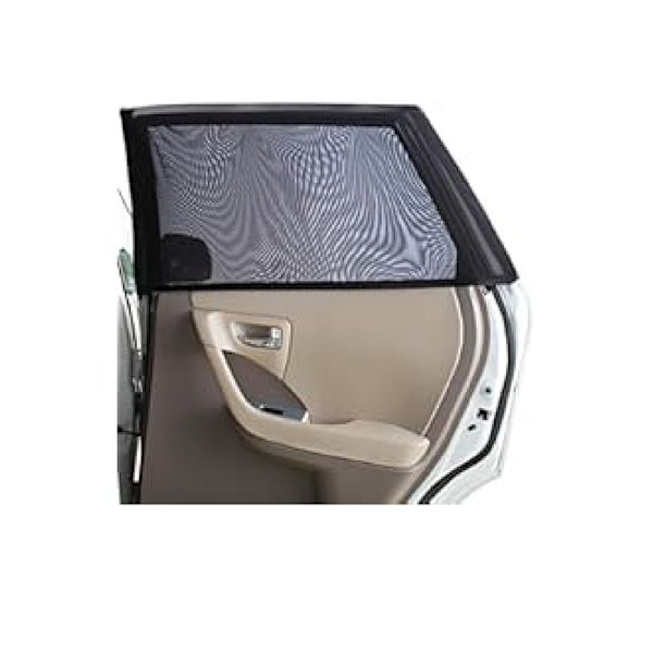 Car Window Mosquito Net, High Elasticity, Full Coverage Front Window (Pair)