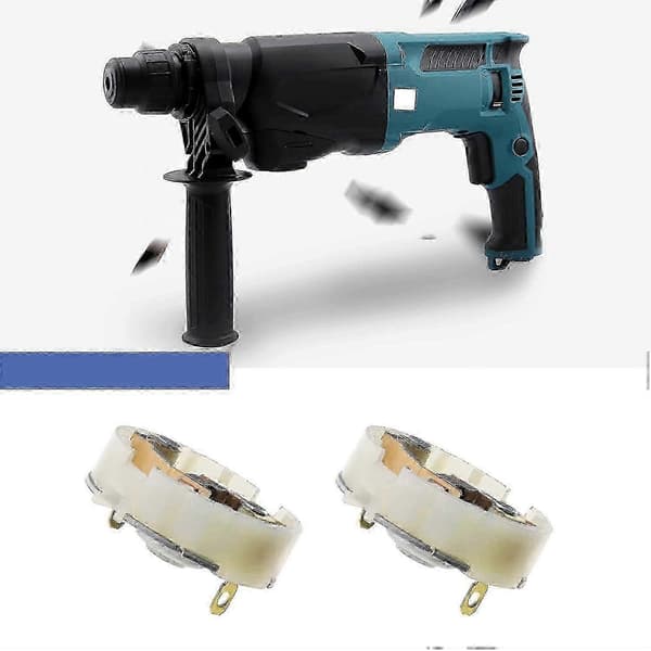 Kullbørster for drill - 4 stk med 2 RS550-holdere